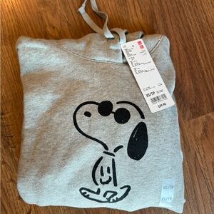 Uniqlo PEANUTS x Yu Nagaba Gray Snoopy Sweater